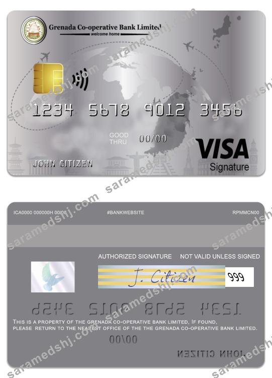 Grenada Co-operative Bank limited visa signature business credit
